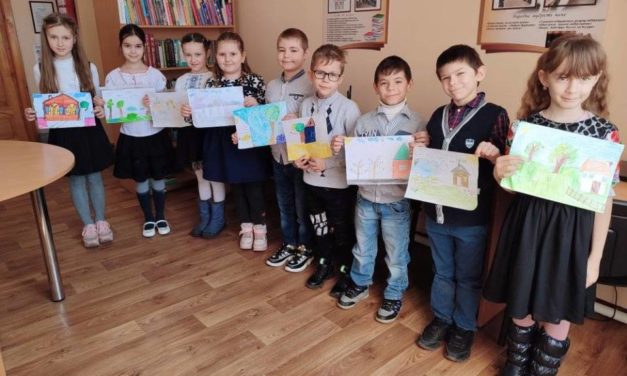 Тиждень дитячого читання. Малюємо вірш