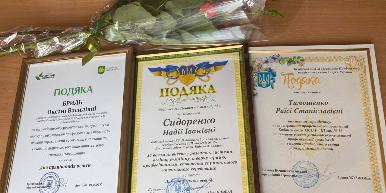 ВІТАННЯ З НАГОДИ ДНЯ ПРАЦІВНИКА ОСВІТИ